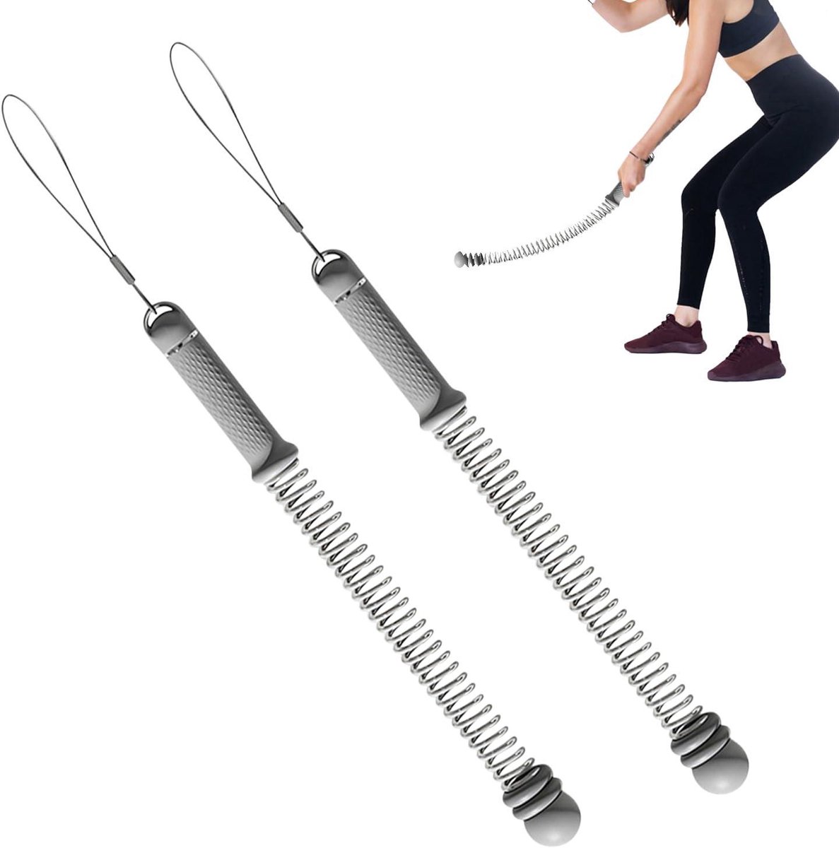Fitness Touw - Uithoudingsversterker Trainingsuitrusting - Cardio Training - Gewogen Kern - 45 x 10 x 6 cm - Grijs
