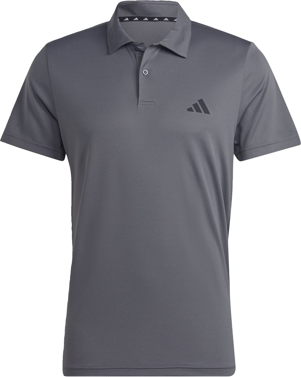Adidas Performance Train Essentials Training Poloshirt Heren Grijs