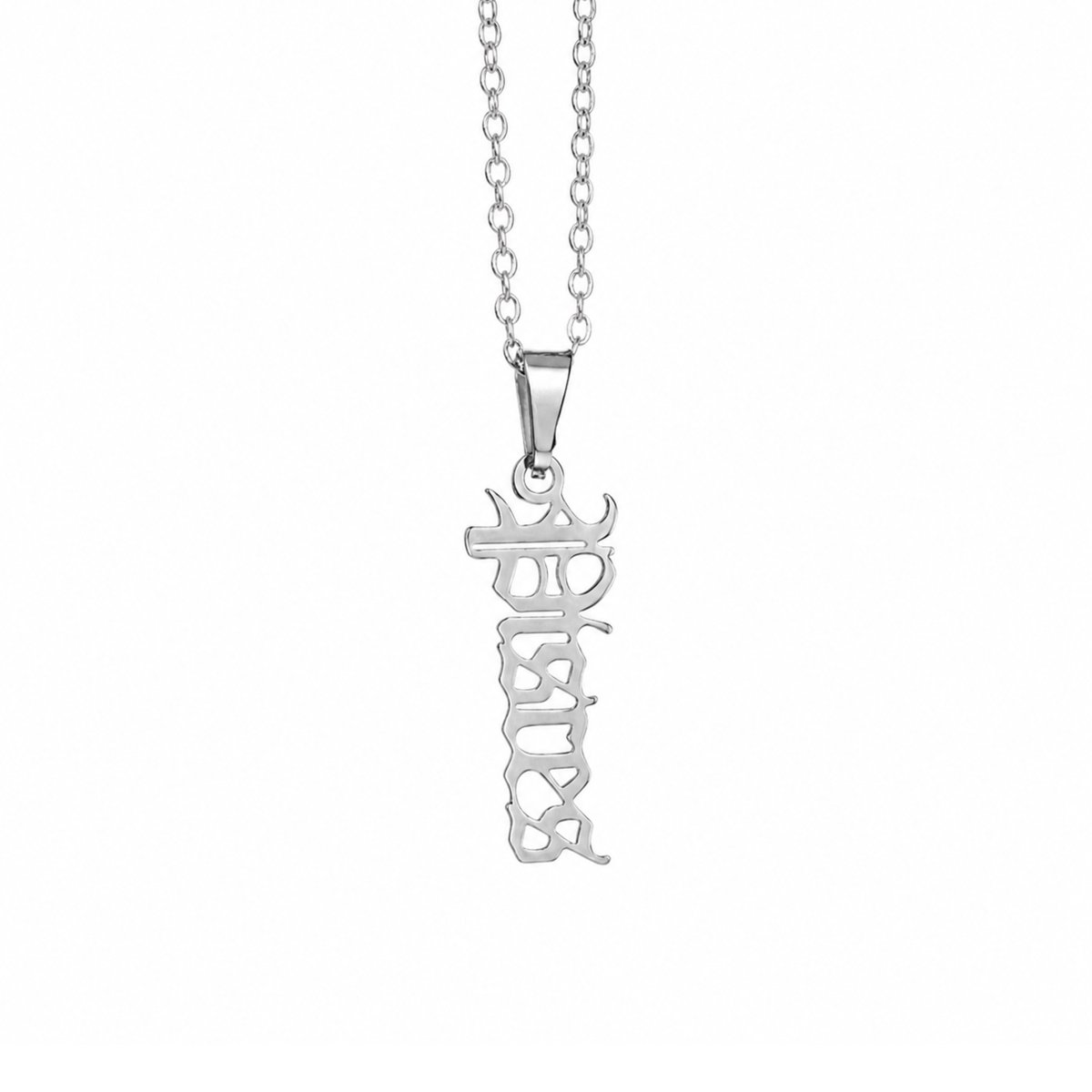 MoodLux Sterrenbeeld Ketting - Vissen - Pisces - Zilver - Roestvrij Staal – 50cm Halsketting met Zodiac Hanger - Mannen & Vrouwen – 12 Sterrenbeelden – Perfect Cadeau