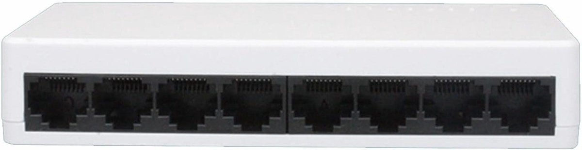 Netwerk Switch - Poorten Hub - Internet Verdelen - Gigabit Snelheid - 16 Poorten - Zwart