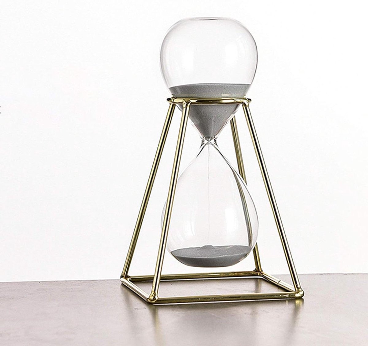 Zandloper Zandloper Zandloper Timer for Kinderen Klas Spelletjes Home Office Decoratie Creatieve Geschenken Klas Huis Decoratie Zandloper Timer Zand Klok Uur Glas Decor Zandloper Timer (Color : Gold