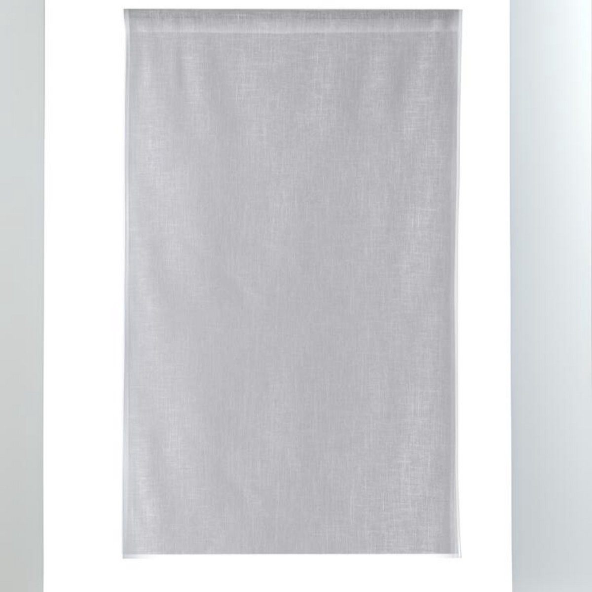 Paar "Linnen Effect" voile gordijnen