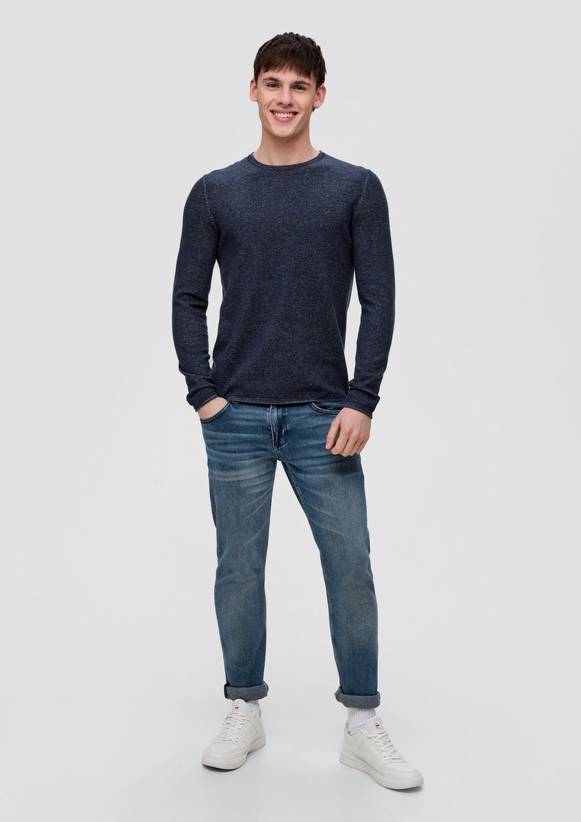 Qs Men-Pull--58W0 BLUE-Maat S — cadeau in Cadeau-ideeën - foto 2