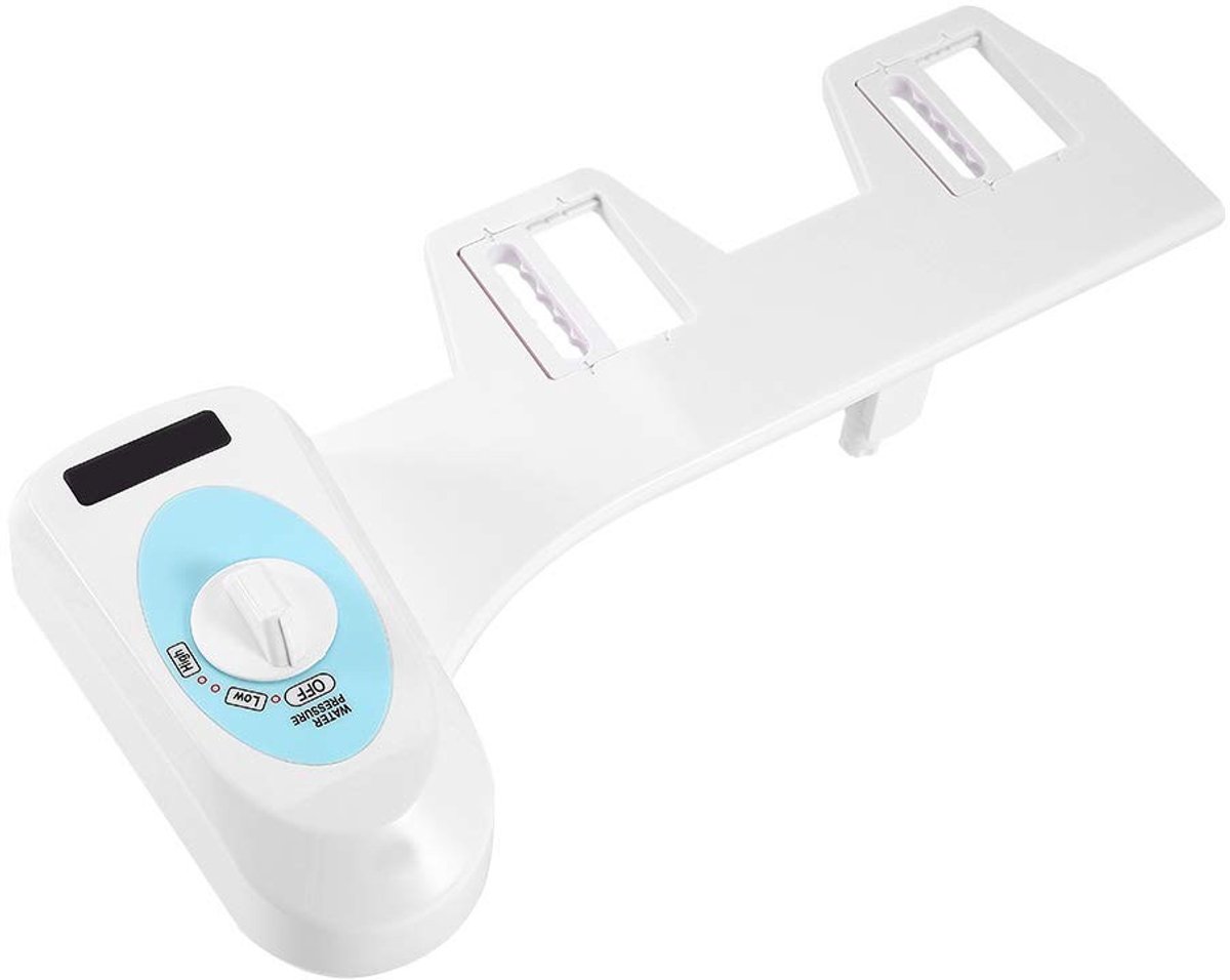 aladdien - Bidet Toilet Attachment - Zelfreinigend en Verstelbaar - Niet-Elektrisch - Voor Intieme Hygiëne - Verbeterde Hygiëne en Comfort - Geschik...