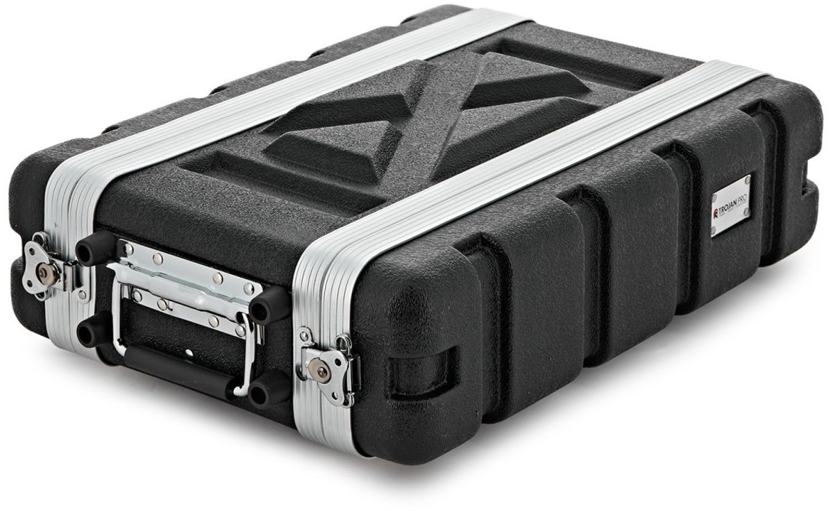 Trojan Pro 2U ABS Shallow Rack Case