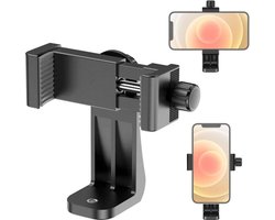 Statiefhouder voor mobiele telefoons, stabilisator, selfiestick, stevig, biedt goede bescherming en kan verticaal worden gebruikt./Horizontale installatie