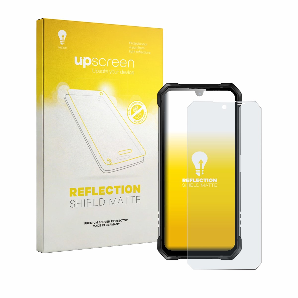 upscreen - Screenprotector voor Lagenio Rhino 1 Pro - Folie Beschermfolie anti glare matte