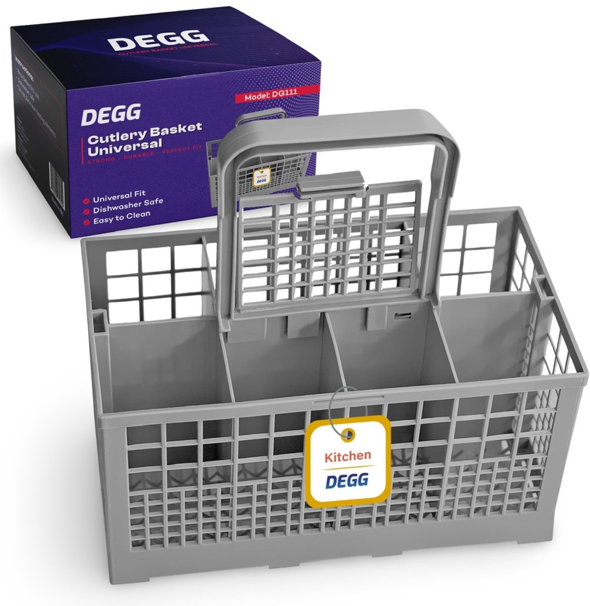 DEGG® - Bestekmand - Vaatwasser Bestekkorf - Bestek Organizer - Bestekbak - Bestekhouder