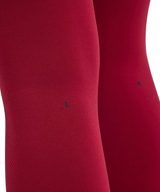 FALKE Training Move Better Long vochtregulerend functioneel materiaal broek dames rood - maat XS van FALKE — afbeelding 4