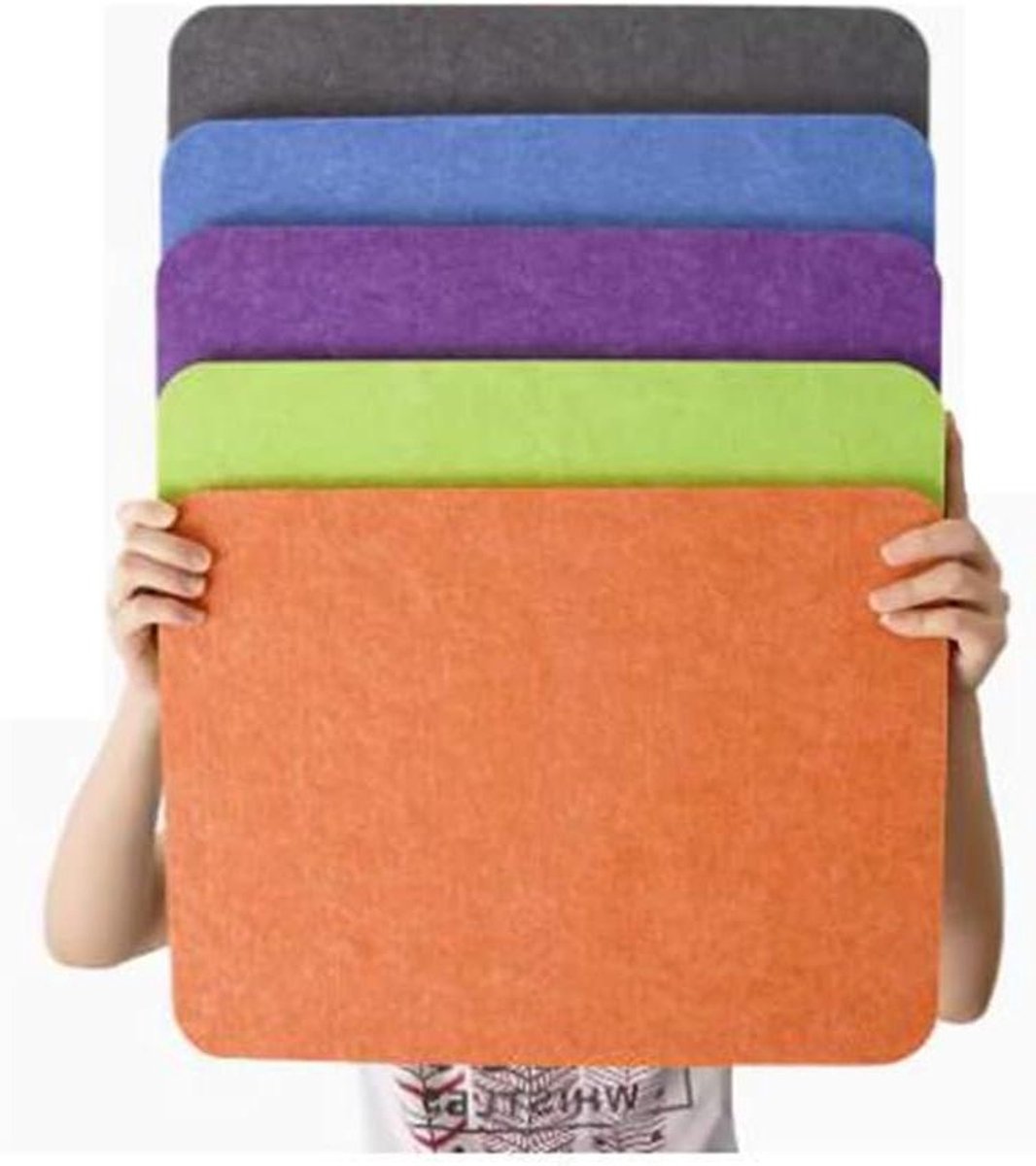 Bureau Privacy Divider - Akoestisch Paneel Scheidingswand - Werkruimte Verdelen - Geluidsabsorberend Materiaal - 30x120cm - Blauw