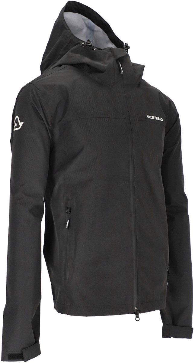 Acerbis Paddock 3L Zwart Waterdichte Jas - Jas