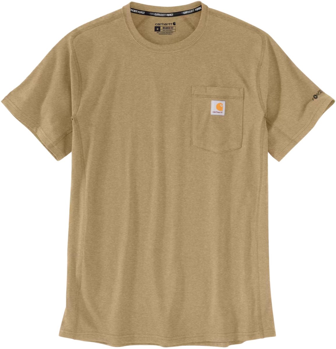 Carhartt Force™ Relaxed T-Shirt 106652 -L Sandstone Heather
