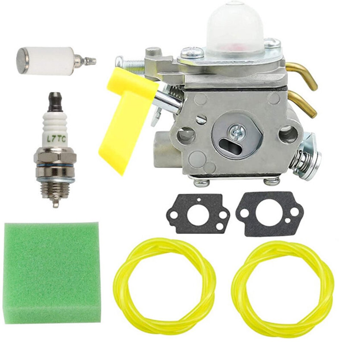 De carburateur is geschikt geschikt voor SS30, CS30, C1U-H60, BC30, CS26, SS26, TP30, 25 cm³, 30 cm³, 308054.