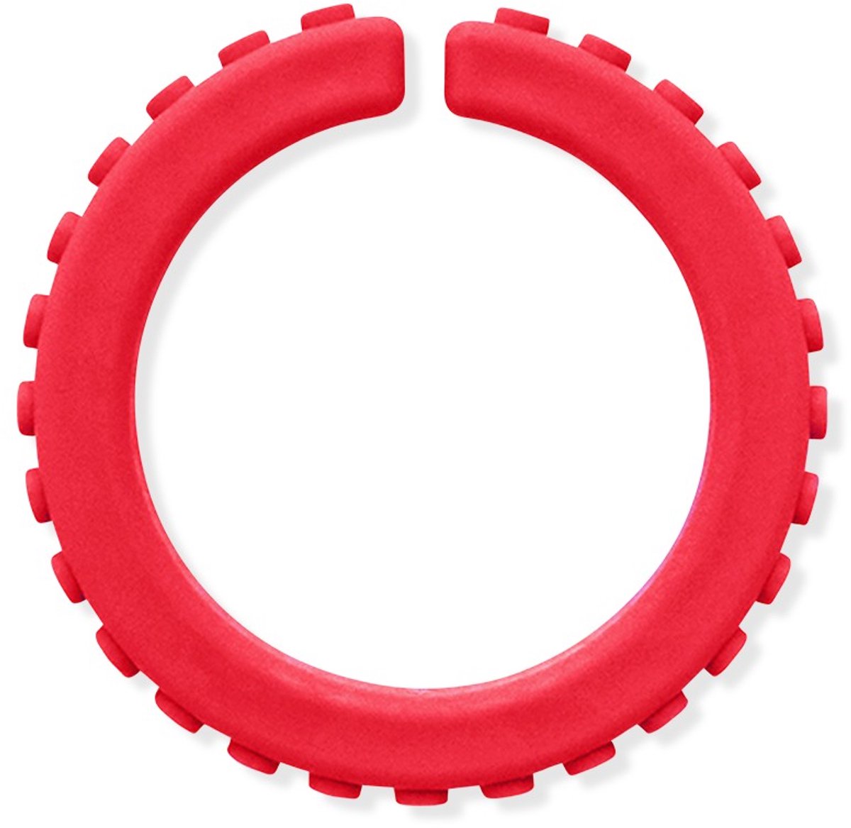 ARK Therapeutic kauw armband sensorisch speelgoed rood groot.