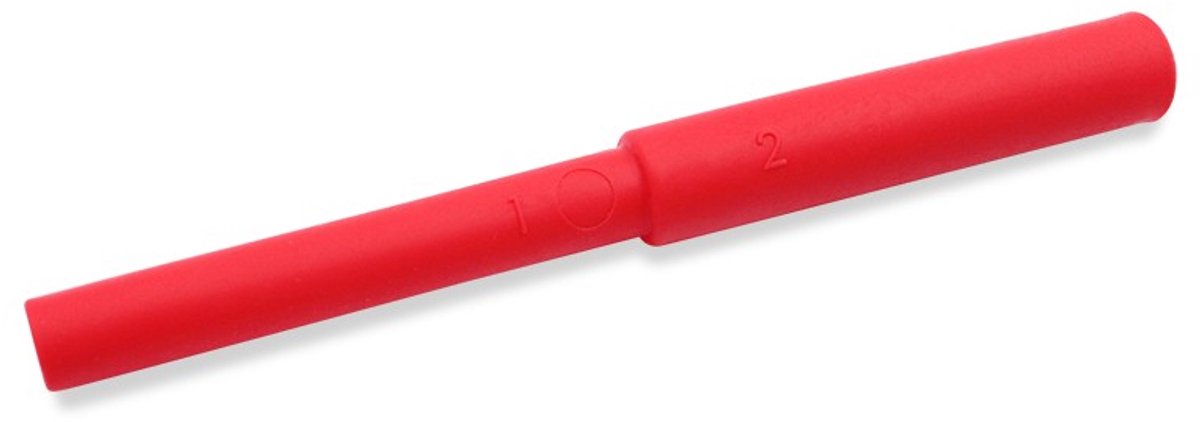 ARK Therapeutic kauwspeelgoed sensorisch bijtstaafje rood glad.