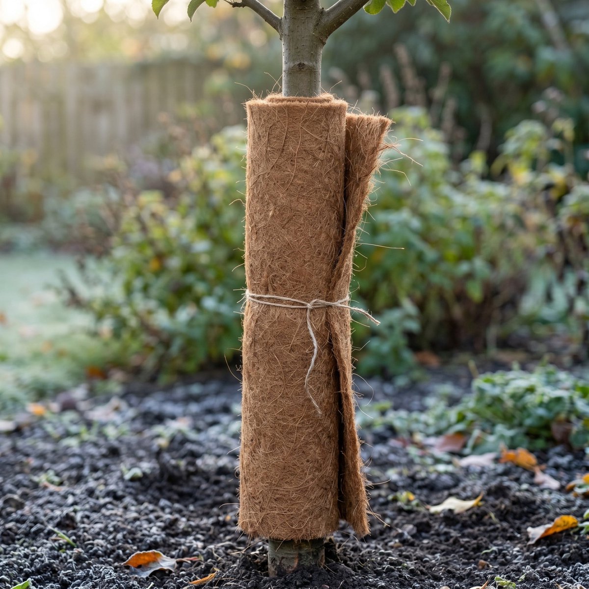 Cheqo® Kokosmat voor Plantbescherming - Winterbescherming - Vorstbescherming - Vochtbescherming - Kokosvezel Plantenmat - Buitenplanten - Biologisch Afbreekbaar - Bloempotten - Bodembedekker - Tuin - Koudebescherming - Kokosvezelmat