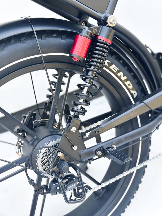 Vilolux® Fatbike C80 Pro 24 inch - Legaal - Rijklaar geleverd - NFC vergrendeling - Niet opvoerbare fatbikes - 2 Jaar garantie - Hydraulische remmen - Alarm - Zwart van Merkloos — afbeelding 4