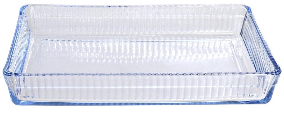 Borart - Premium ovenschaal 1 stuk rechthoek - borosilicaatglas - 32 x 22 cm