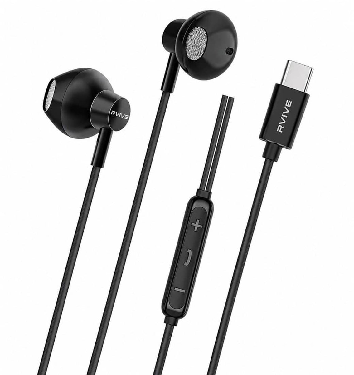 Rvive Stereo Wired Earphones voor USB-C