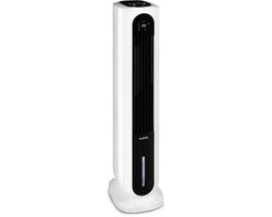 Klarstein Polar Tower Smart 4-in-1 luchtkoeler met WiFi, ventilator, luchtbevochtiger, luchtzuiveraar, 7L tank, afstandsbediening