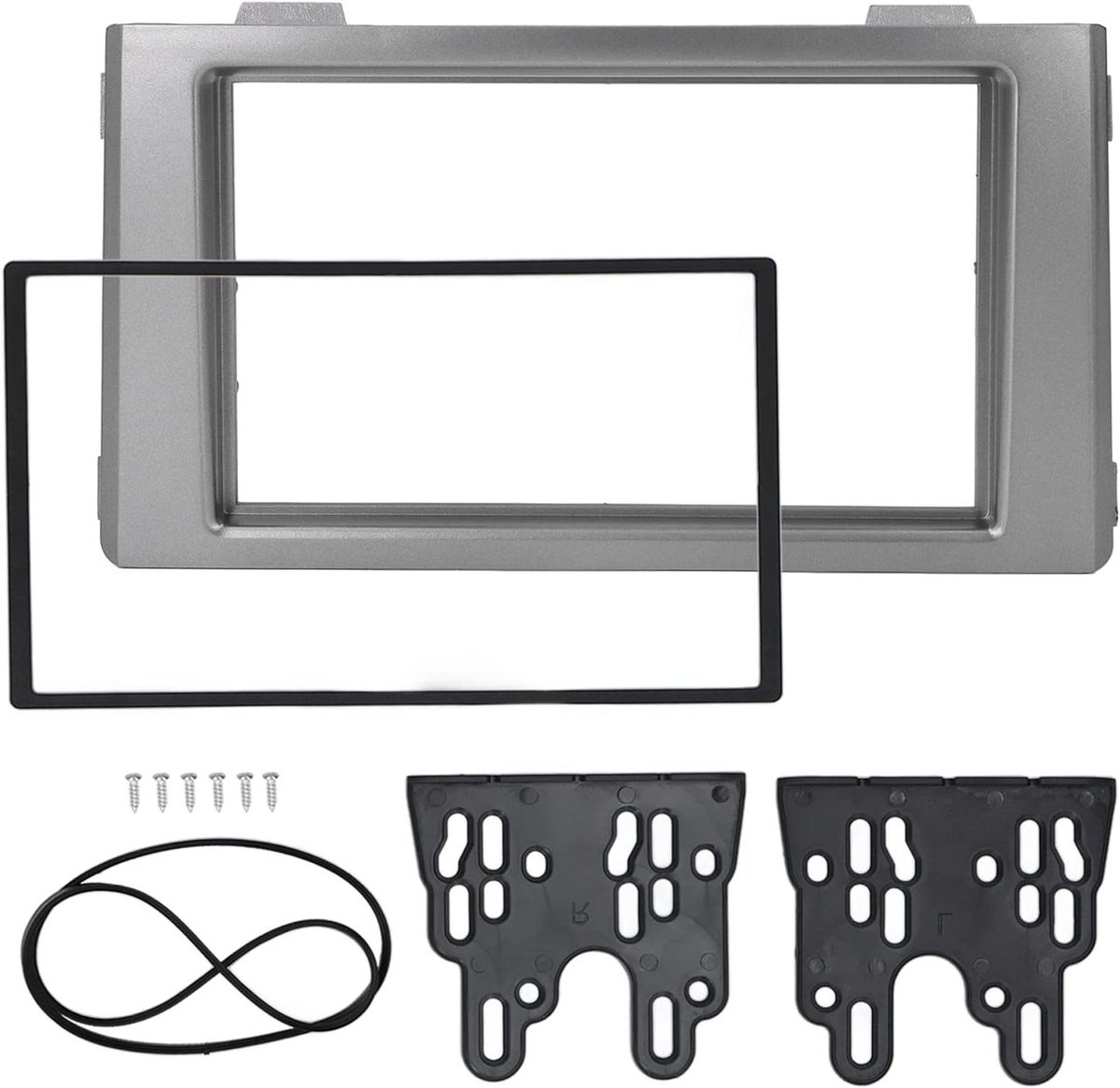 2DIN Autoradio Fascia voor IVECO Daily 2006-2014, CD/DVD Dash Paneel Trim Vervanging, Auto Accessoires en Installatie Kits