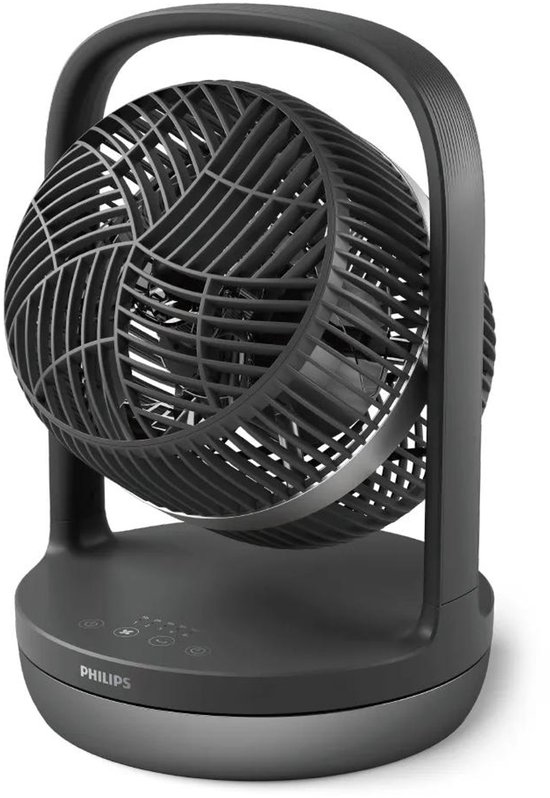 Philips Tafelventilator 3000 Series Stil, Compact, 3 Snelheden, 2 Modi, Timer, Kantelbaar, Draaibaar