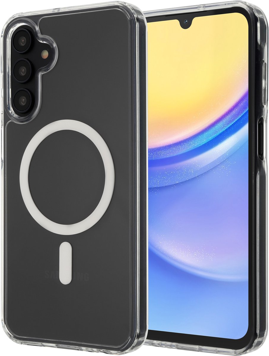 ScreenArmor MagShock Armor Case voor Samsung Galaxy A15 - Transparant