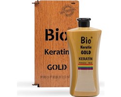 Bio Keratin Gold Keratine Treatment 700 ml – Professionele Haarverzorging - Keratine Behandeling voor Glad, Pluisvrij en Glanzend Haar