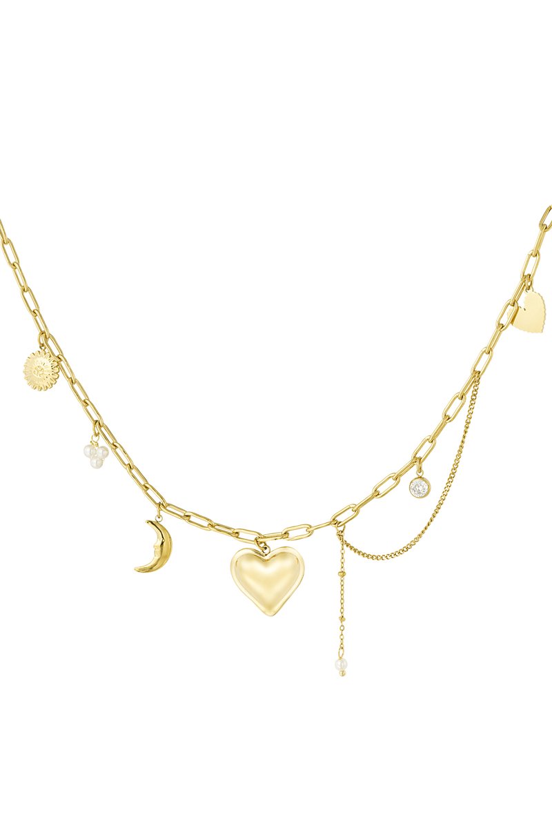 YWG - Bedelketting amore more - Goud