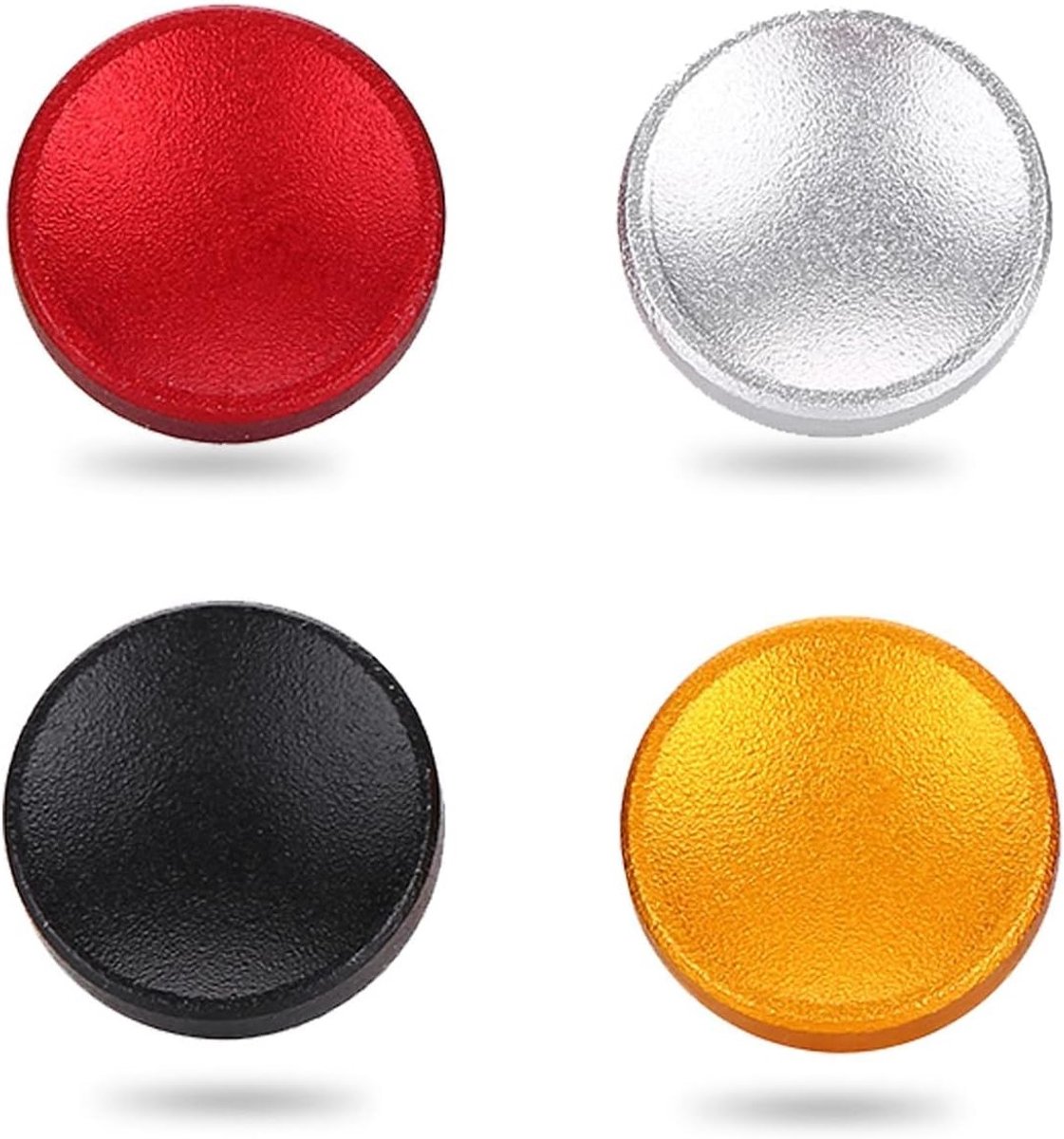 Aluminium Shutter Release Knoppen Set van 4 Stuks voor Camera's zoals Leica, Fujifilm en Nikon - Perfect voor Nauwkeurige Opnamen en Verbeterde Controle