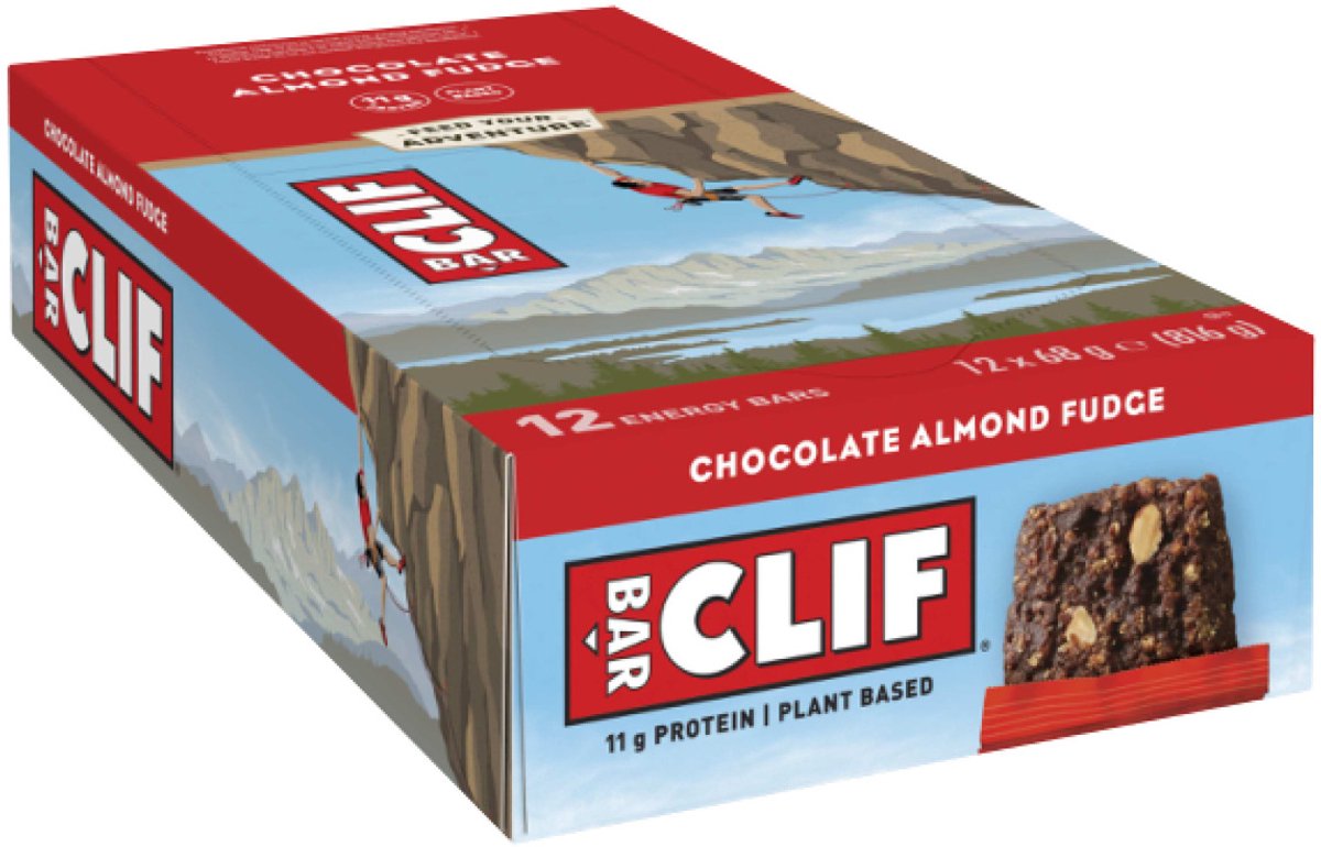 Clif Bar Energy Bar - Energiereep - Chocolate Almond Fudge - 12x68 gram