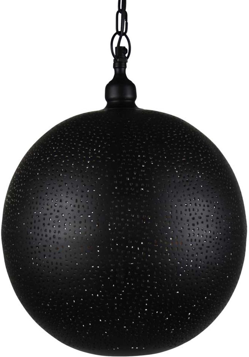 Safaary - Arabische Hanglamp Amaira Zwart Goud Ø 30 x 40cm