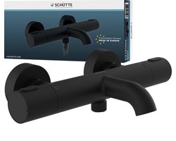 SCHÜTTE LOS ANGELES Thermostatische Badkraan - Mat Zwart