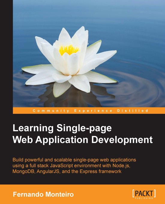 Learning Single-page Web Application Development - cover