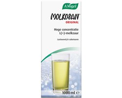 A.Vogel Molkosan drank - Geconcentreerde melkwei | Lactosevrij & caloriearm - 1000 ml