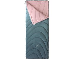 NOMAD® Bronco Slaapzak | 205x80cm Bosgroen | Lichtgewicht & Kwalitatief | Slaapzak | Incl Hoes | Zachte voering | Koordtunnel