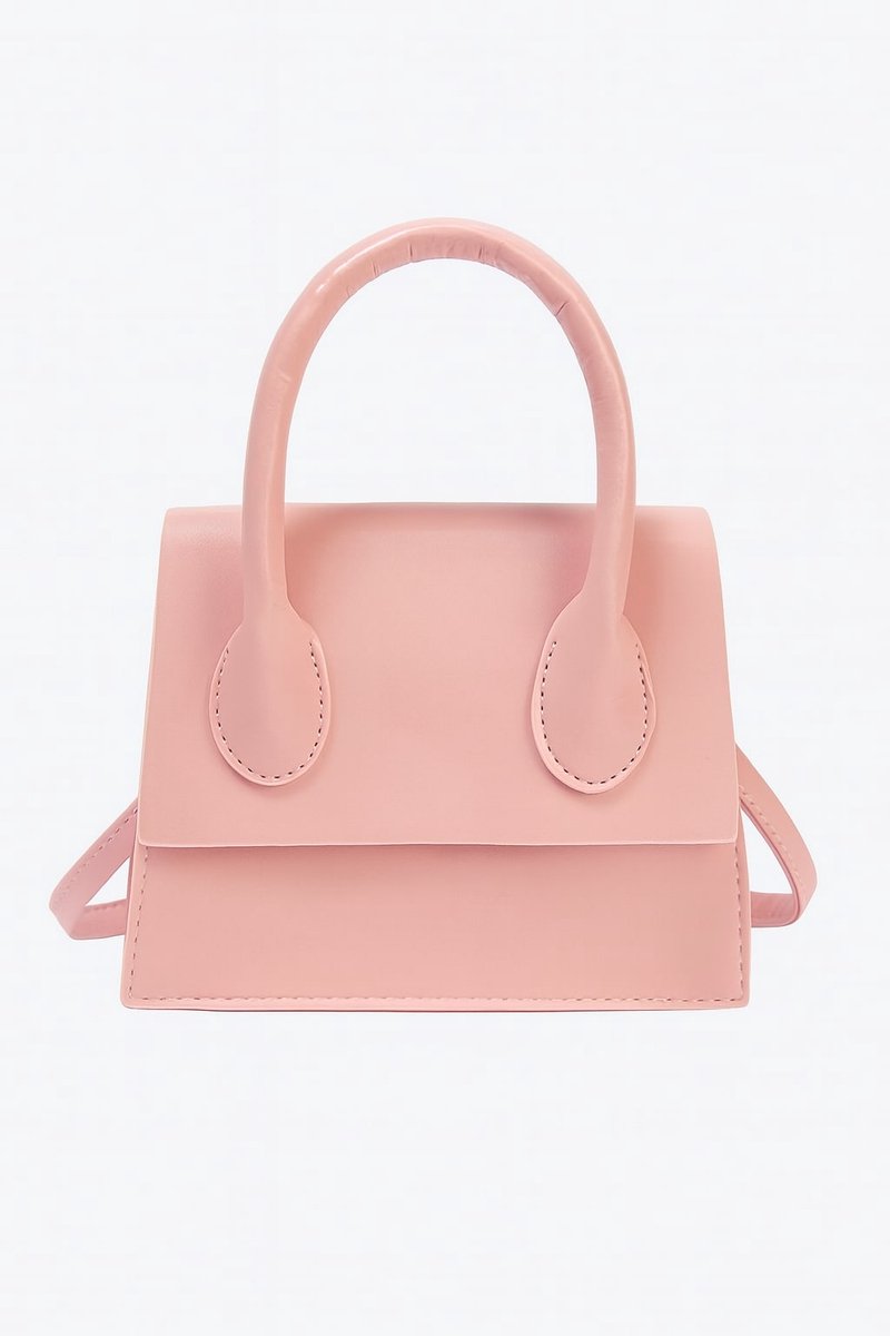 Dames Roze Mini Schoudertas Met Structuur Crossbody Tas Klein Formaat Omuz Çantası Met Ritssluiting Voor Dagelijks Gebruik