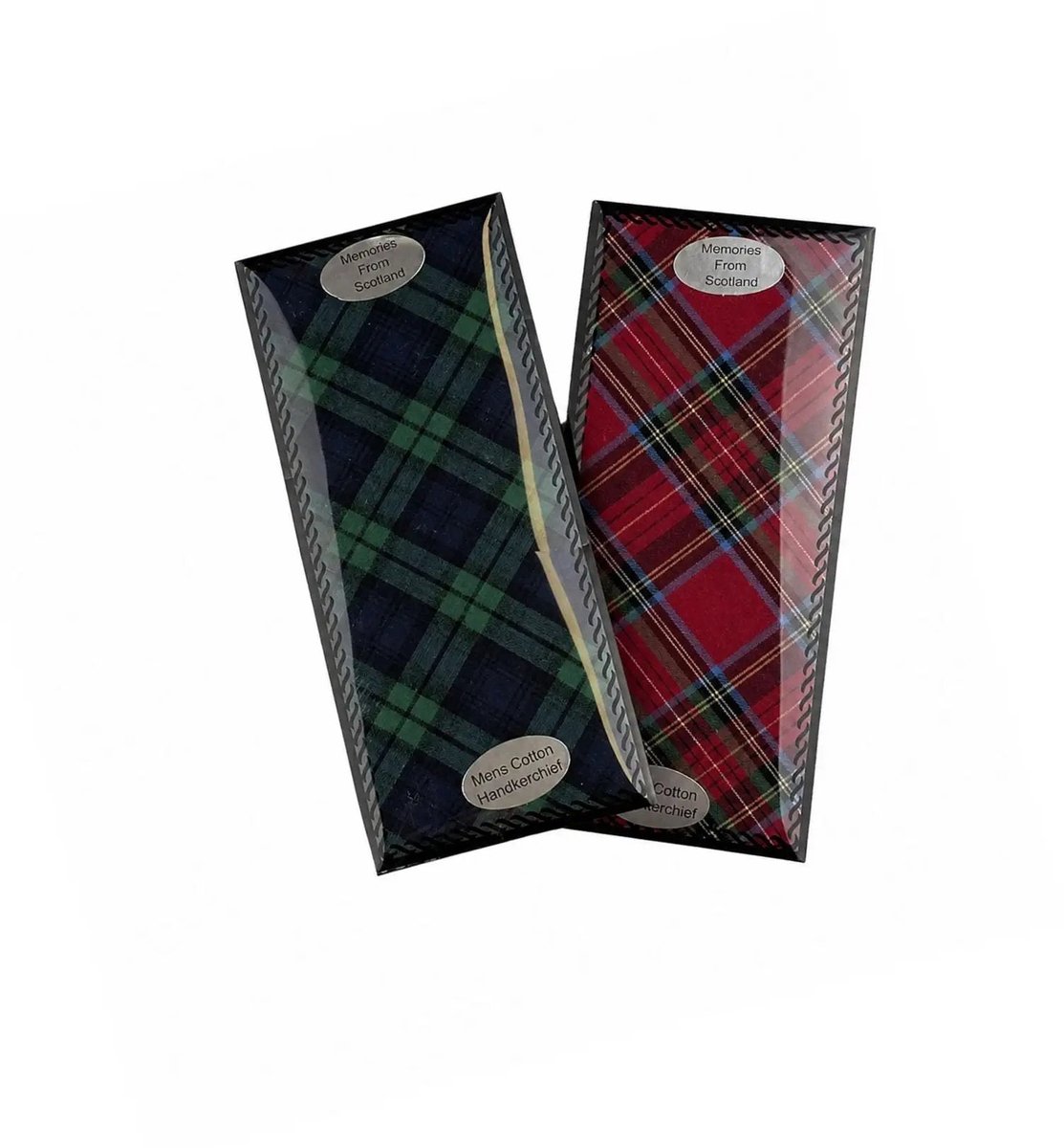 Tartan zakdoeken set van 2 - Glen Appin of Scotland