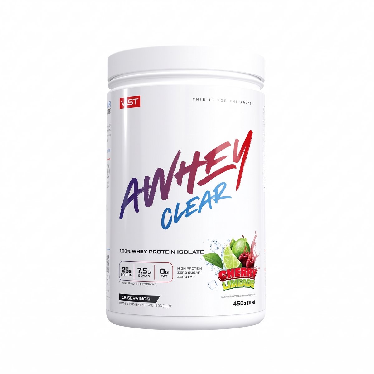 VAST AWhey Clear (450g) Cherry Limeade - Eiwitten - Helder eiwit