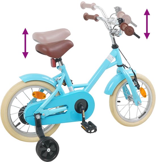 vidaXL - Kinderfiets - 14 - Inch - voor - 3-5 - jaar - oud - Lichtblauw van VidaXL — afbeelding 3