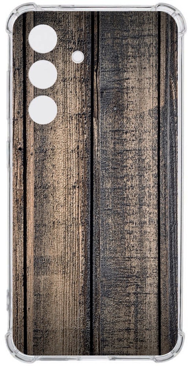TPU Siliconen Hoesje Samsung Galaxy S26 Plus Steigerhout Schokbestendig