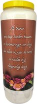Noveenkaars Als Tranen - 9 dagen brander - set van 5 stuks
