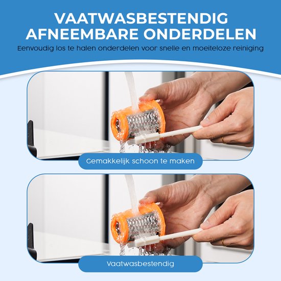NovaWare Groentensnijder Electrisch - Elektrische Rasp - Groentesnijder - Hakmolen Elektrisch - Chopper - Mandoline Keukensnijder - Multifunctioneel - Groentehakker van NovaWare — afbeelding 3