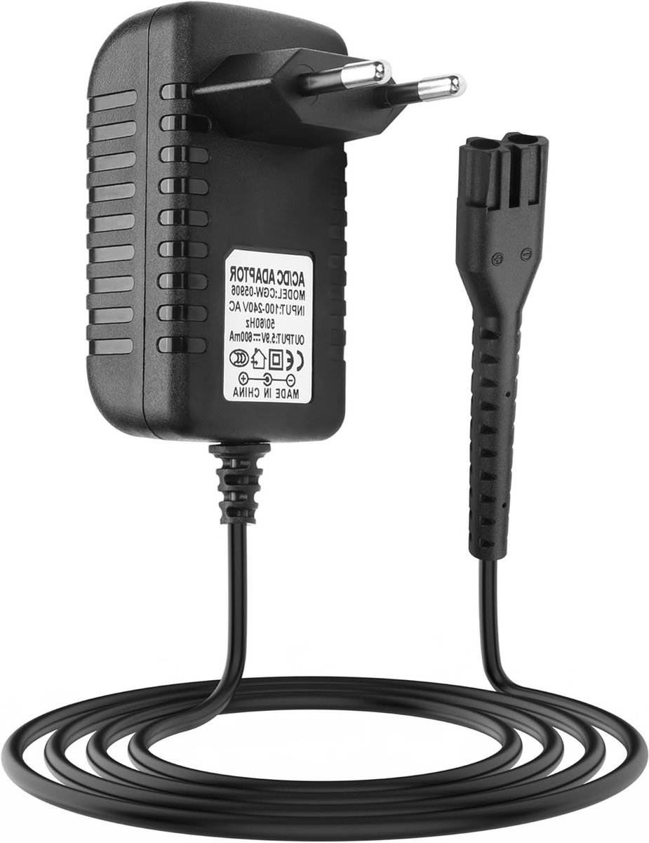 Oplader adapter 4 V 2 A voor 5 Star 8591, 8504, 8164, 8148, 1919 en draadloze Magic Clip, Senior Clipper, Finale Shaver voedingskabel met hoge kwaliteit en duurzaamheid