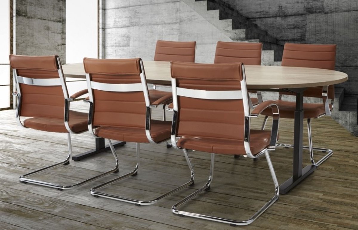 HHV Vergadertafels | Lengte: 240cm |Hoogte: 62-85cm | Breedte: 120cm