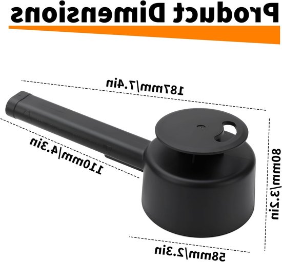 360° Stoomafleider met Overloopbeveiliging voor Thermomix, Bescherming voor Hangkast en Afzuigkap, Duurzaam Polypropyleen Accessoire — afbeelding 5