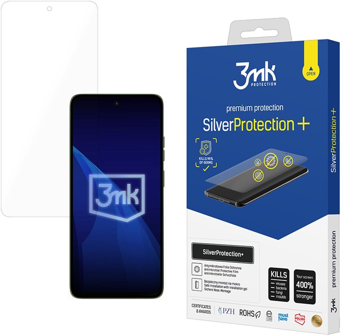 3Mk Silverprotection+ Gehard Glas Voor Motorola Moto G56 Telefoonbescherming