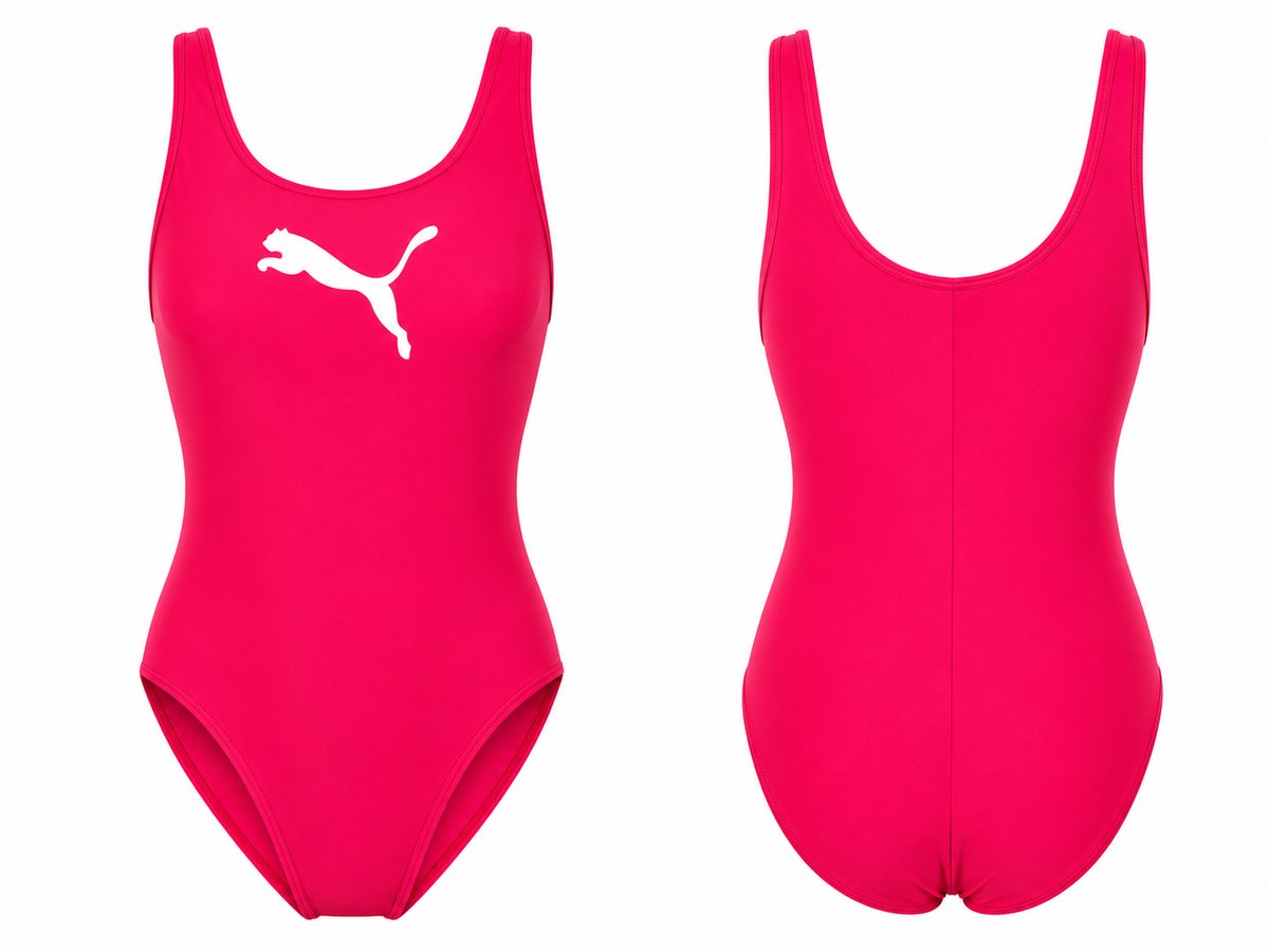 Puma swimsuit badpak women rose Roze