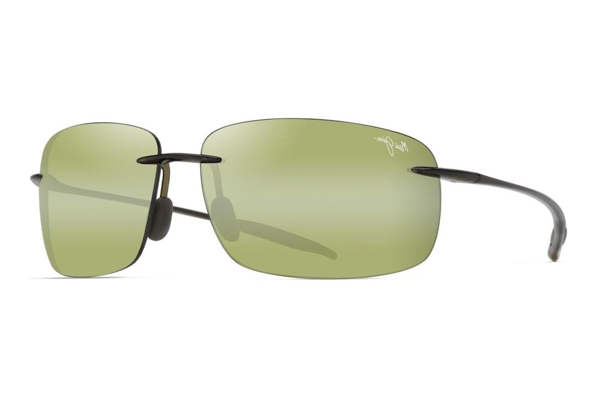 Maui Jim Breakwall - HT422-15 - Transparant Khaki - Groen
