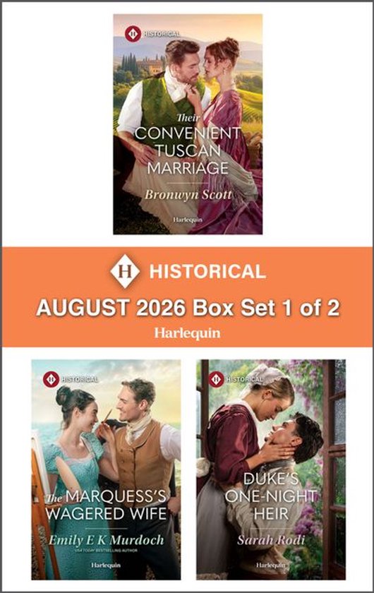 Harlequin Historical - August 2026 - Box Set 1 of 2 - cover